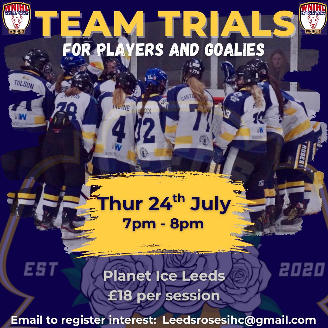 Leeds Roses Ice Hockey Club... - Leeds Roses Ice Hockey Club