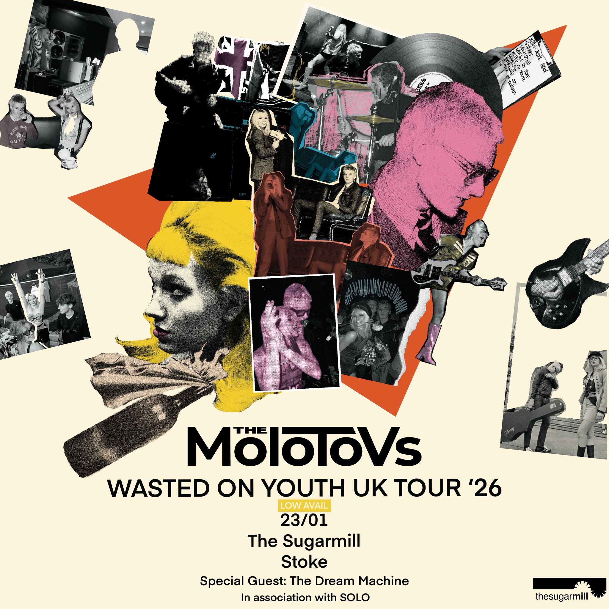 We're pleased to announce that The Molotovs will be supporting on