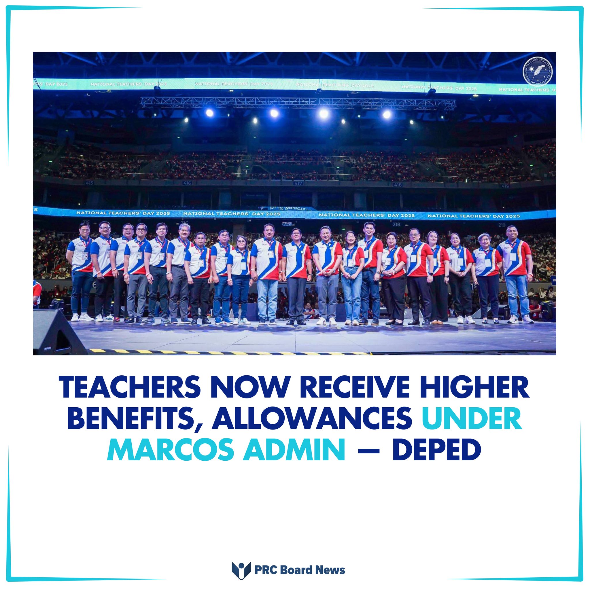 PRC - Good news, teachers! 🎉 According to the Department of Education ...