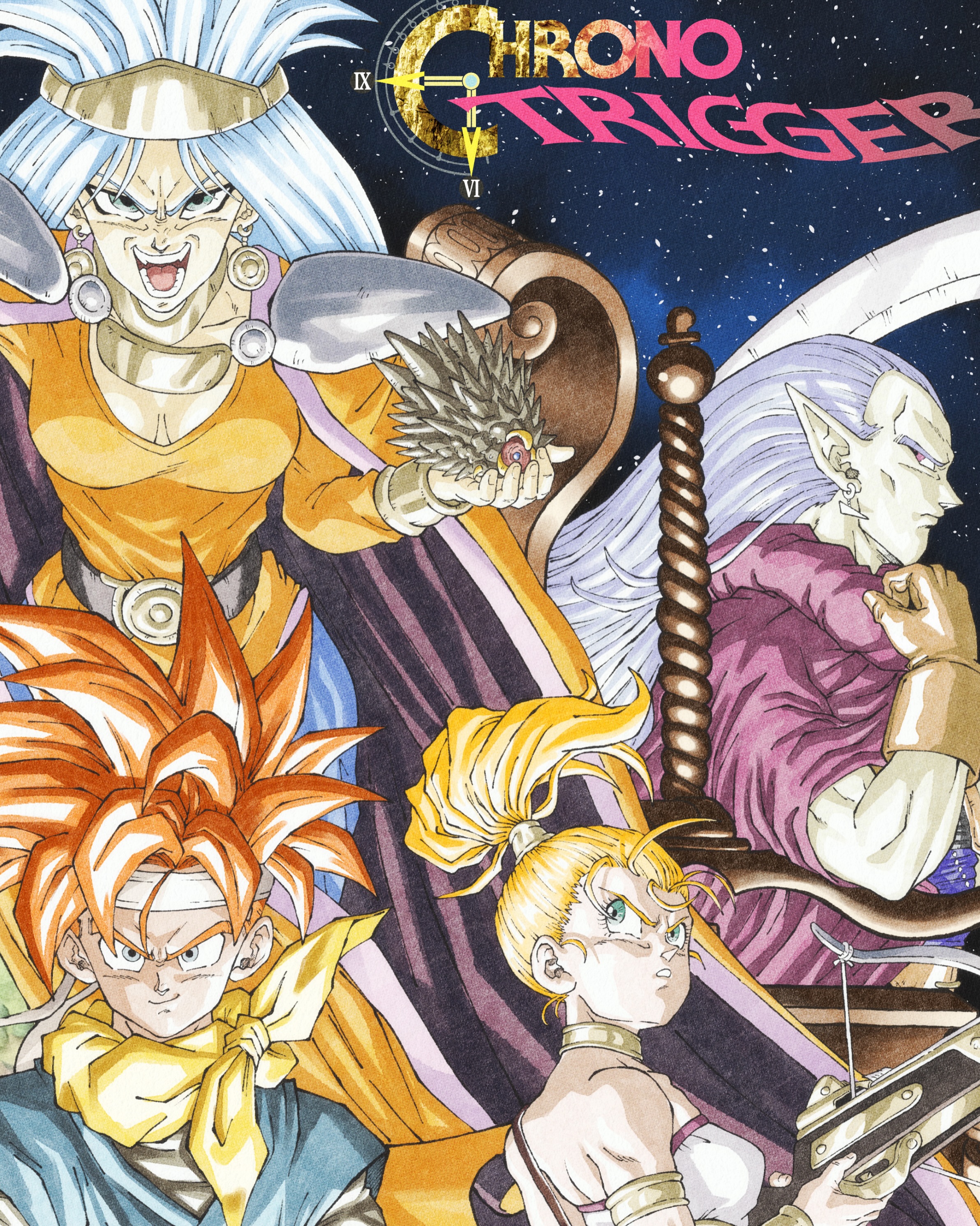 Chrono Trigger クロノ・トリガー 💥 ​ ​Crono クロノ ​Marle マール