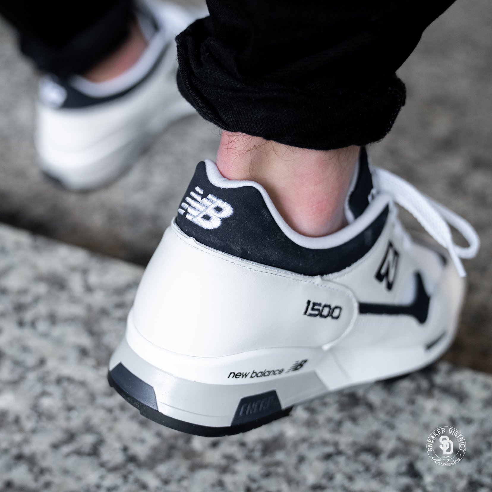 New Balance M1500WWN White/Navy. Shop now online at Sneaker 