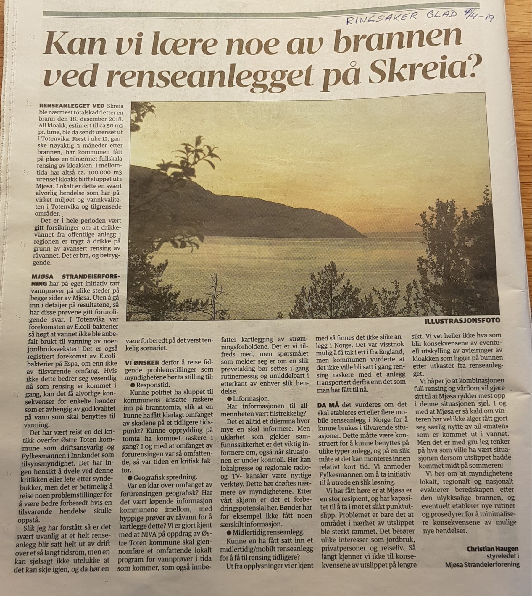 Mjøsa Strandeierforening