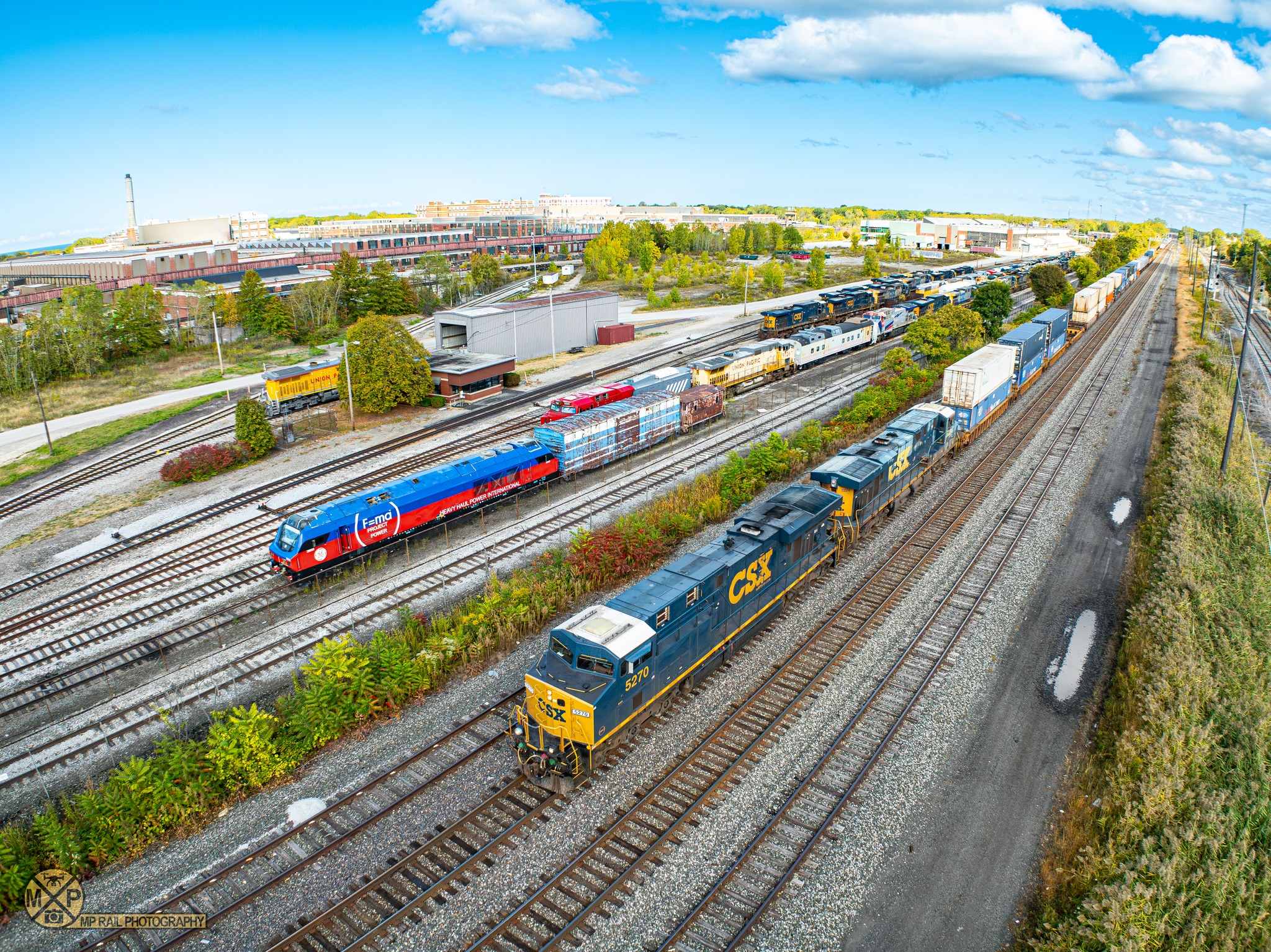 MP - While there is not much left in the Wabtec yard in Erie, there are ...