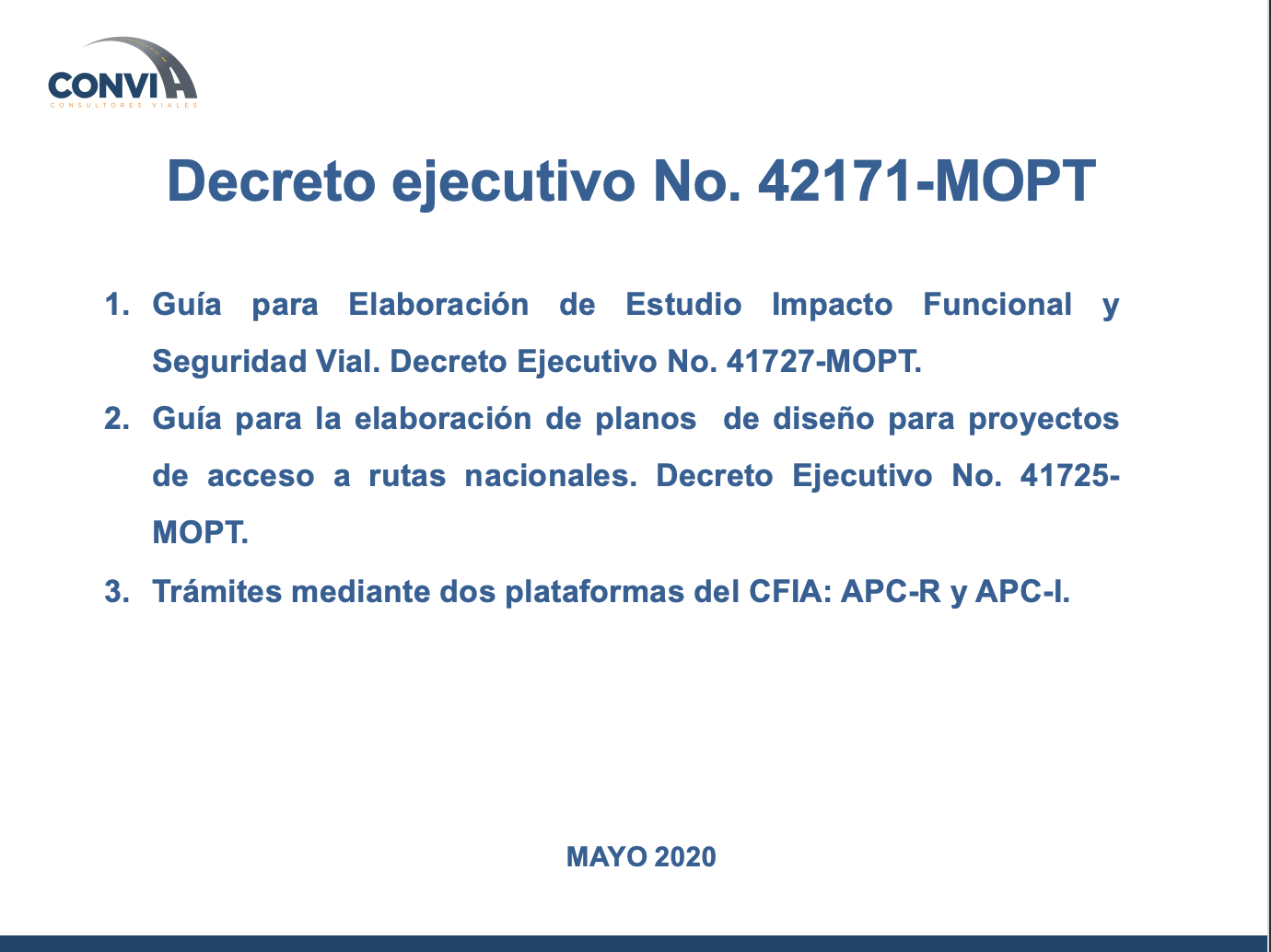 Consultores Viales - Convia