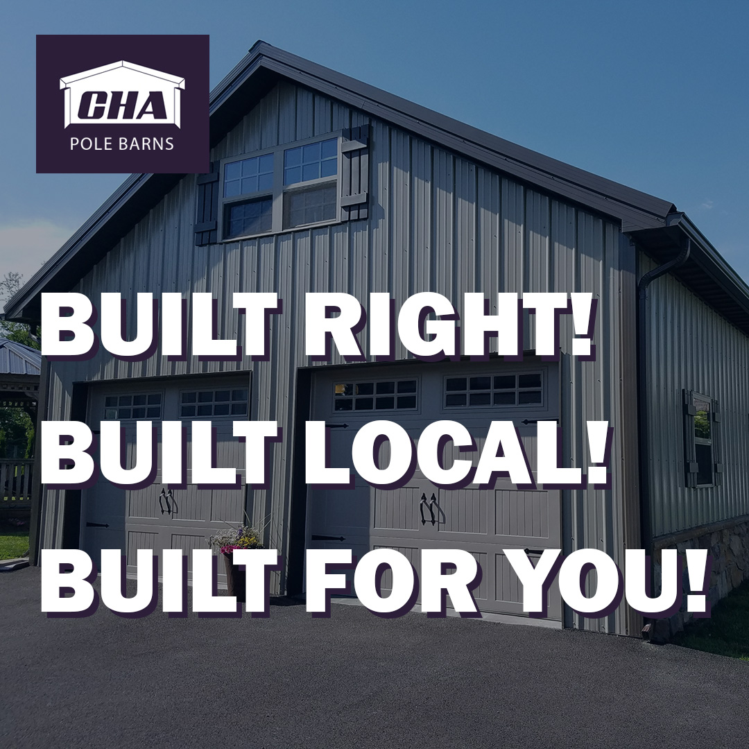 CHA - 🛠️🤝 Built Right. Built Local. Built for You. At CHA Pole Barns ...