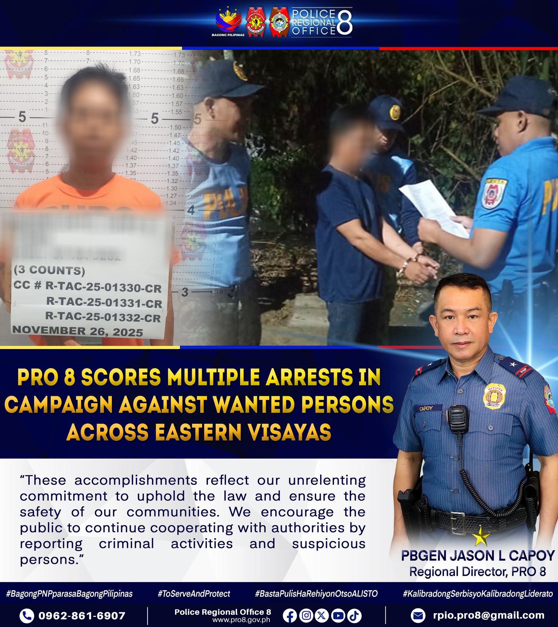 Police Regional Office 8 added... - Police Regional Office 8