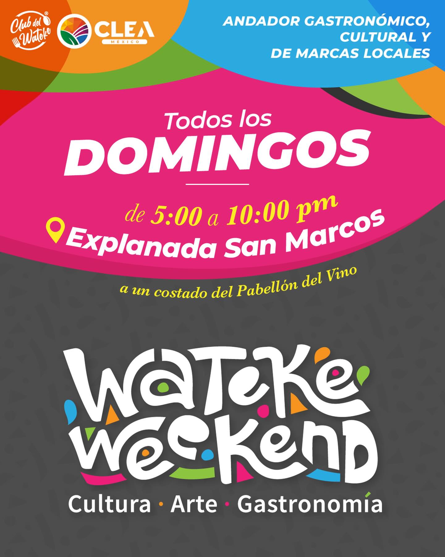 Club del Wateke - 🔥 Wateke Weekend 🔥 Andador Gastronómico... | Facebook