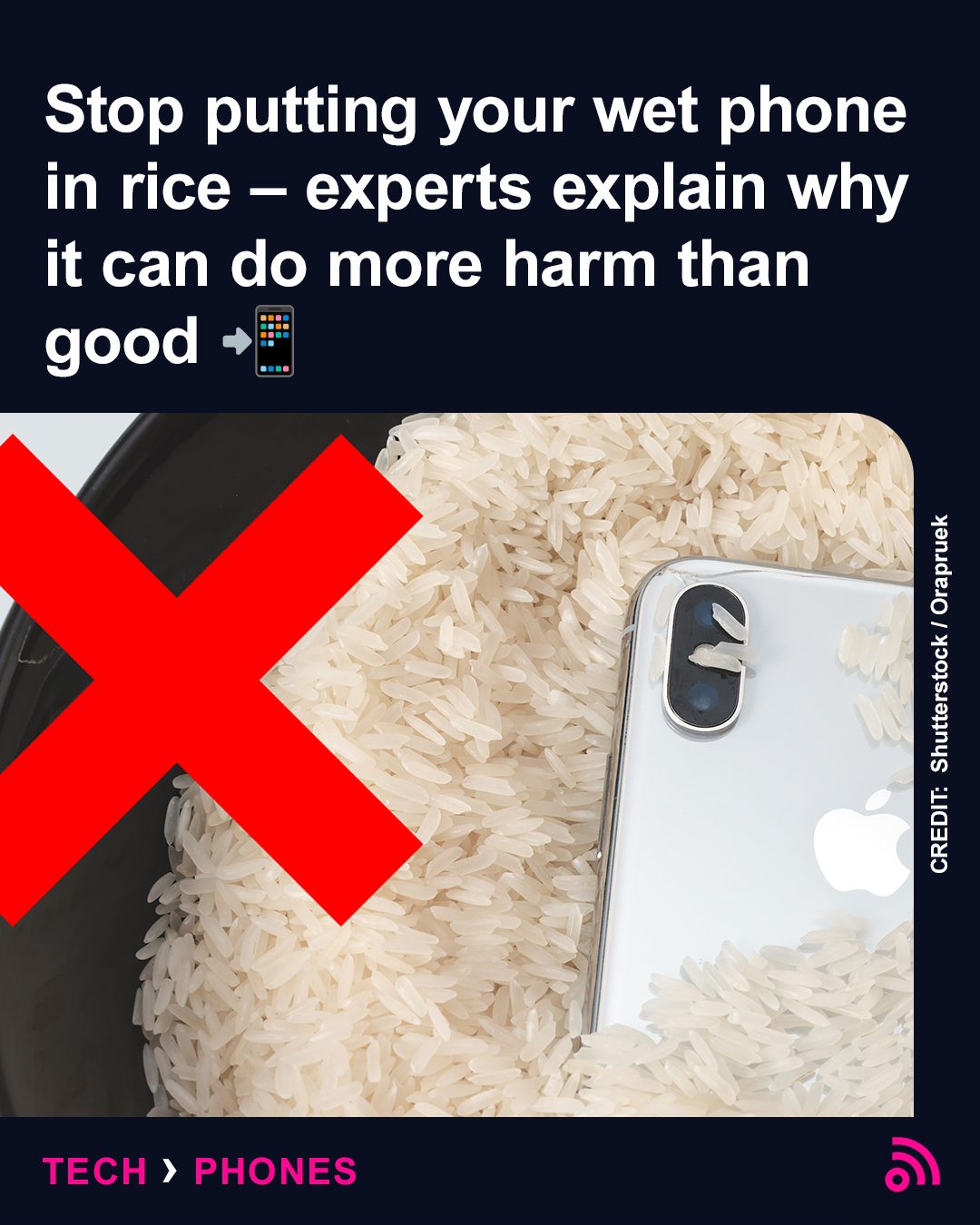 TechRadar - Does the famous rice hack really save a soaked phone? Full ...