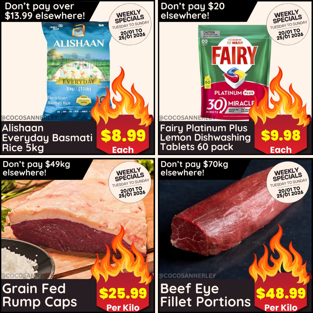 Coco's Annerley - 🌟🍓 Our AMAZING Weekly Specials are here... | Facebook