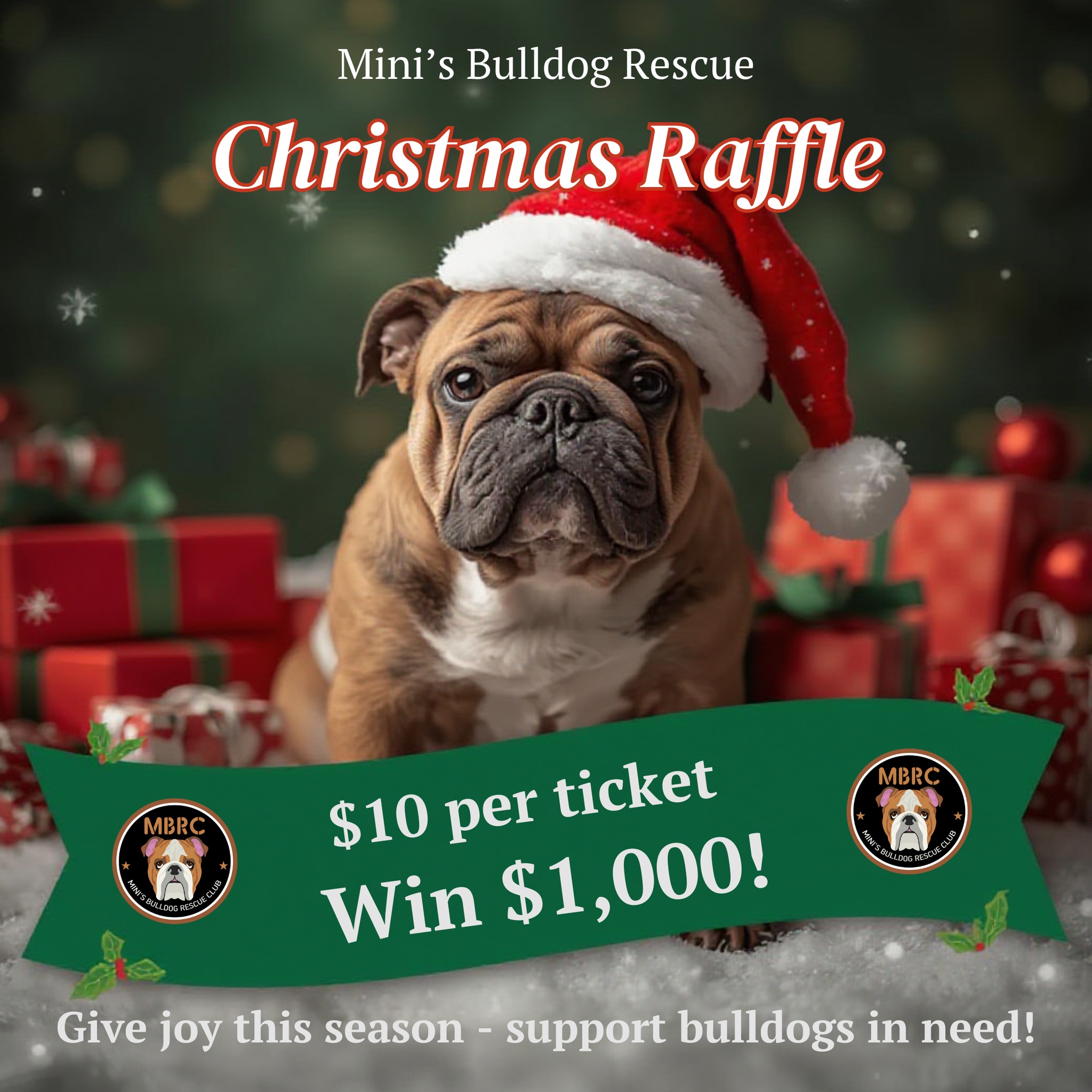 Mini's - 🎄 MBRC 2025 CHRISTMAS RAFFLE 🎄 Tickets are $10 EACH, banking ...