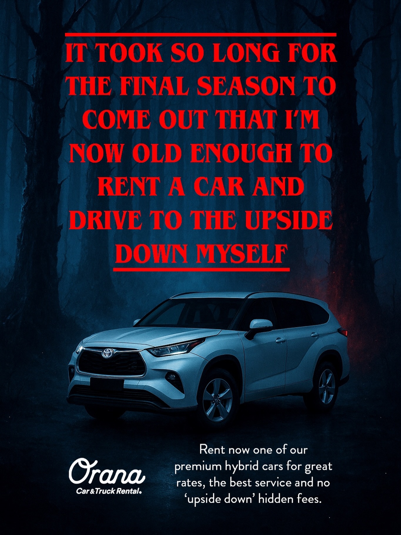 At this point, the final... - Orana Car and Truck Rentals | Facebook