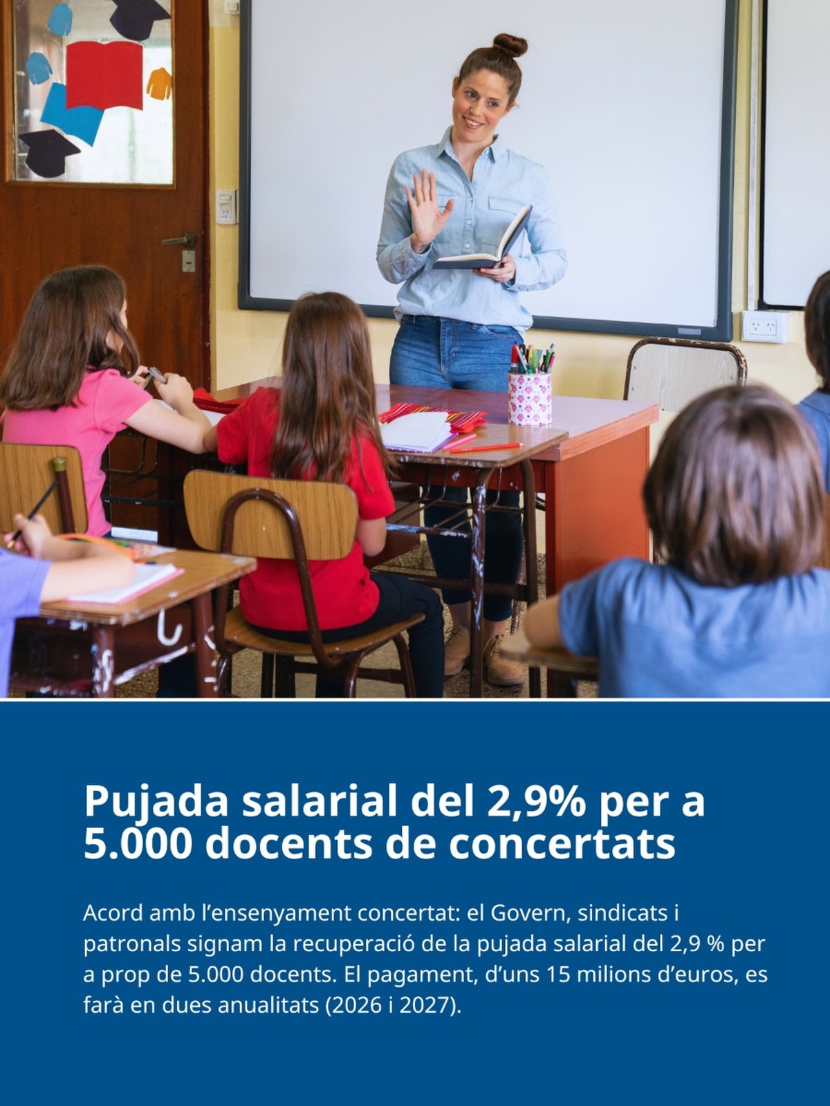 📢 Acord amb l’ensenyament... - Govern de les Illes Balears | Facebook
