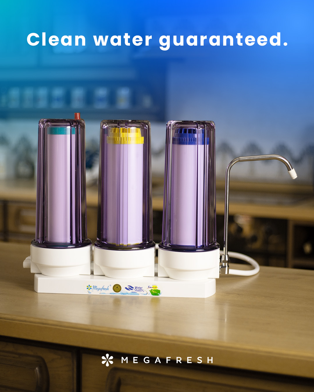 Megafresh Water & Air Purifier