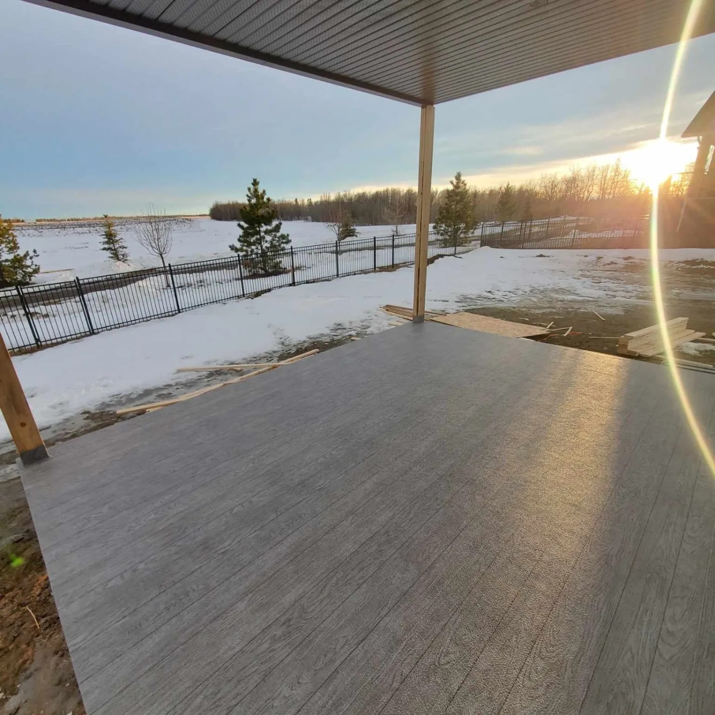West Deck - Seamless install...well sorta. We have decided... | Facebook