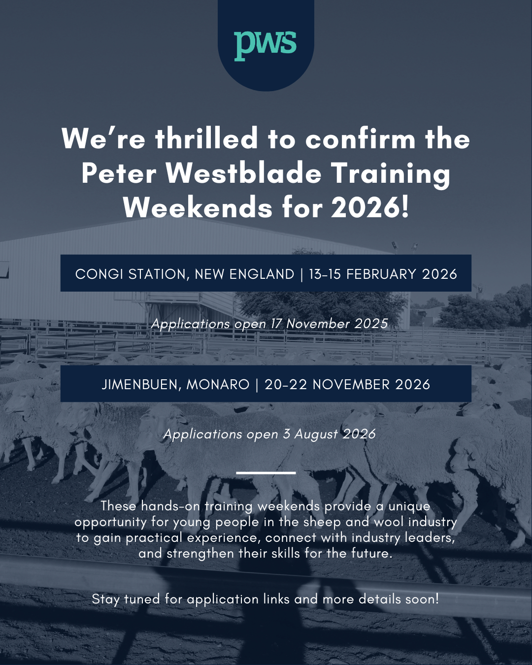 Peter - We’re pleased to announce the 2026 Peter Westblade Scholarship ...