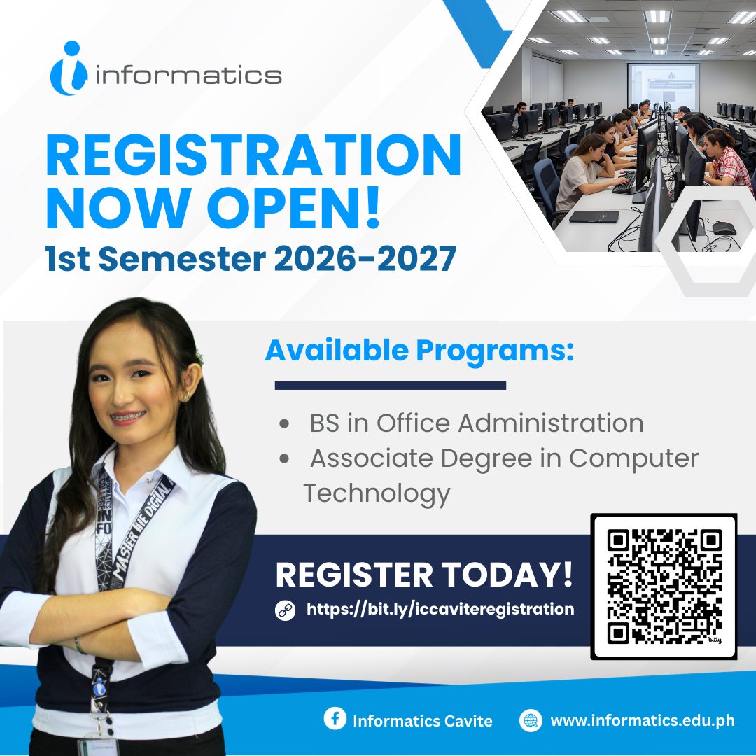 Informatics Cavite added a new photo. - Informatics Cavite
