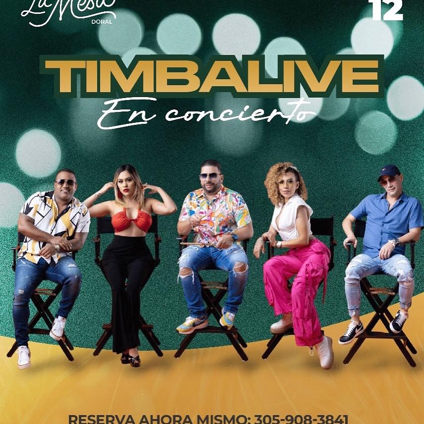TIMBALIVE - Attention South Florida!!! Join us Saturday May 26 2018 ...