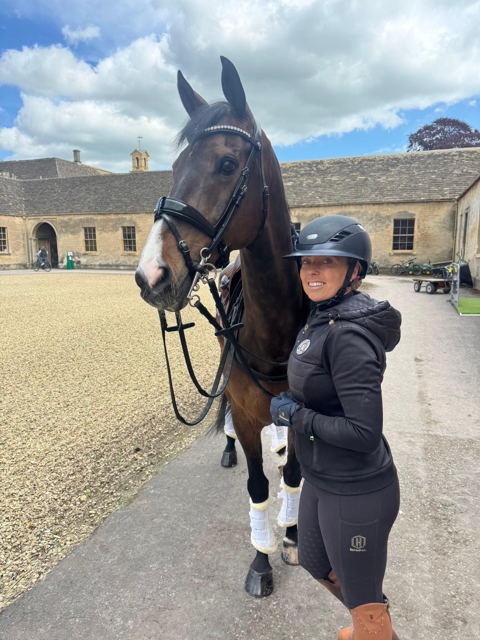 A special place with a special horse? We