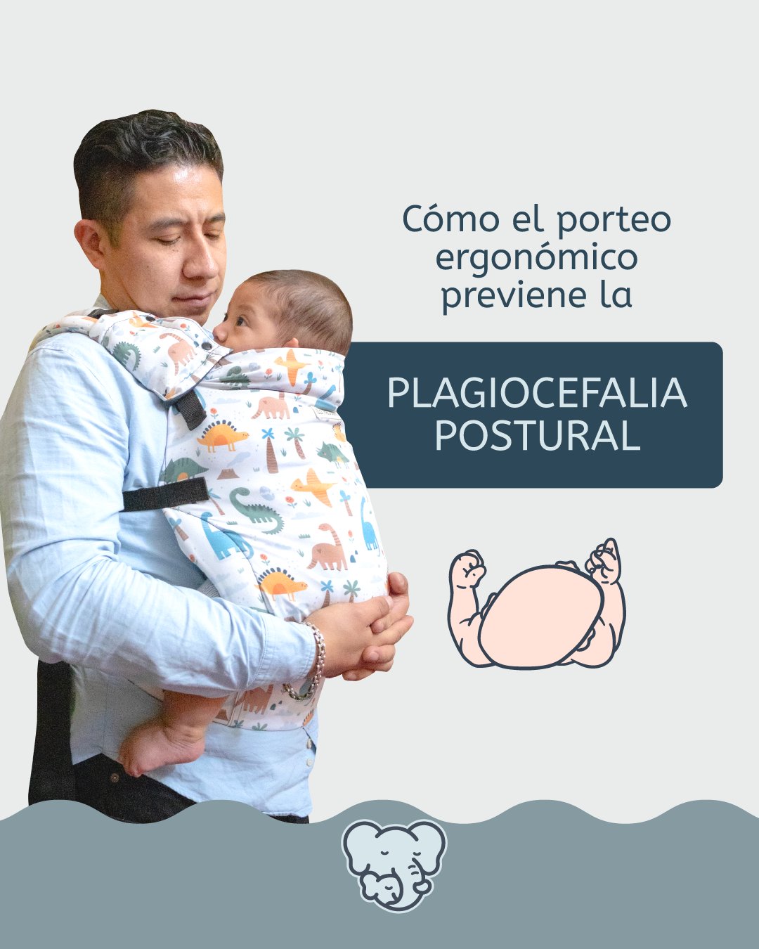 La - ¿Sabías que el porteo ergonómico puede ayudar a prevenir la ...