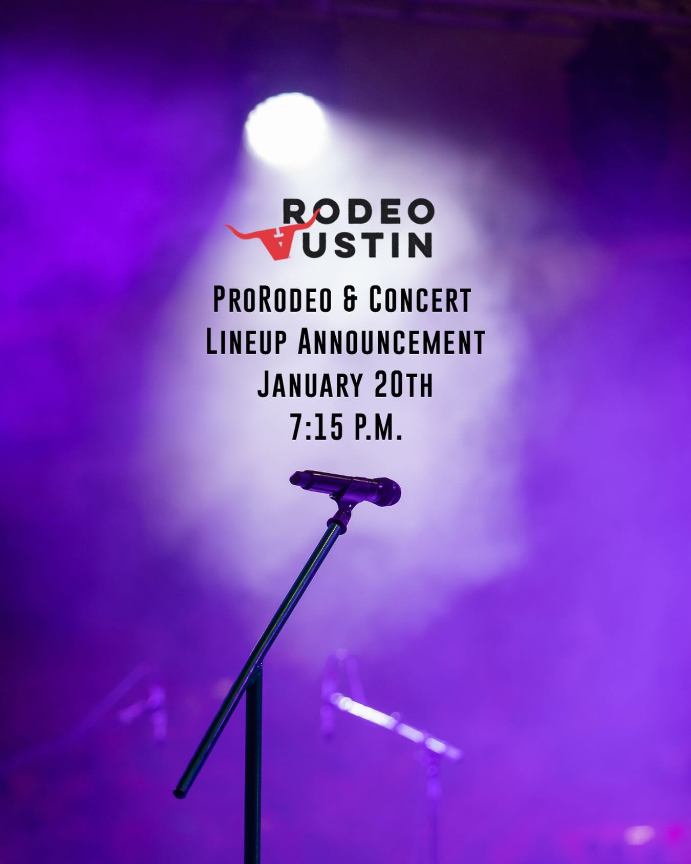 Rodeo - The #rodeoaustin2026 ProRodeo & Concert Lineup drops tomorrow ...