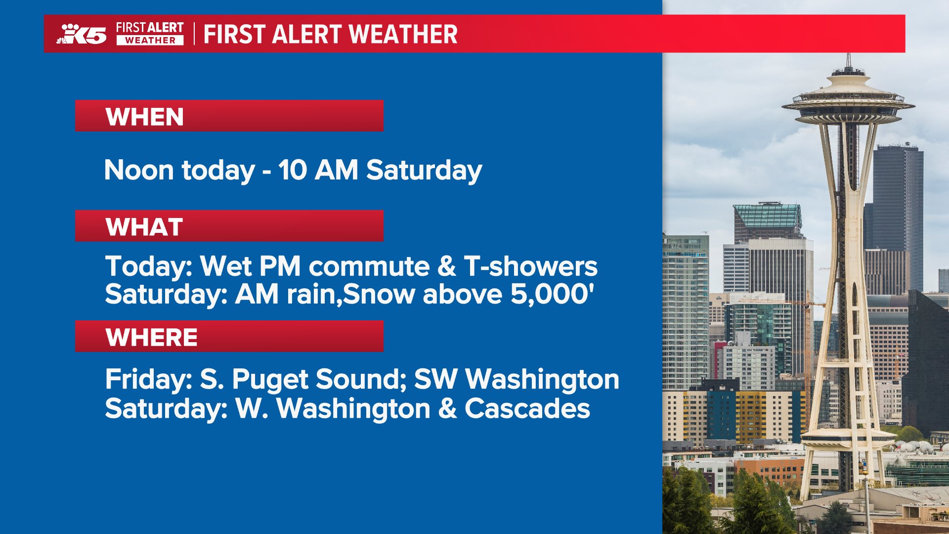 KING 5 Weather - KING 5 Weather added a new photo.