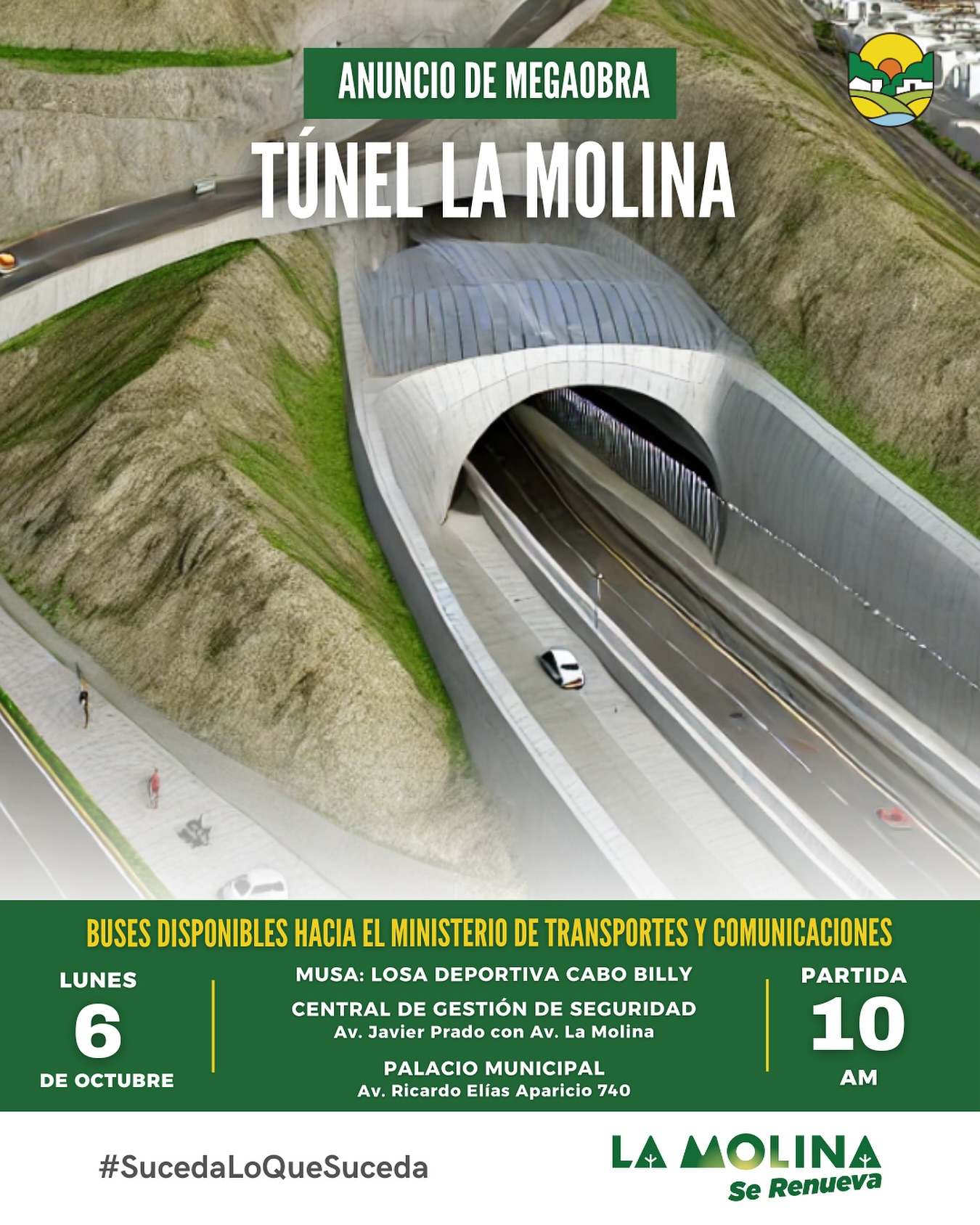 Municipalidad - 🚧 Después de años de espera, la megaobra del Túnel La ...