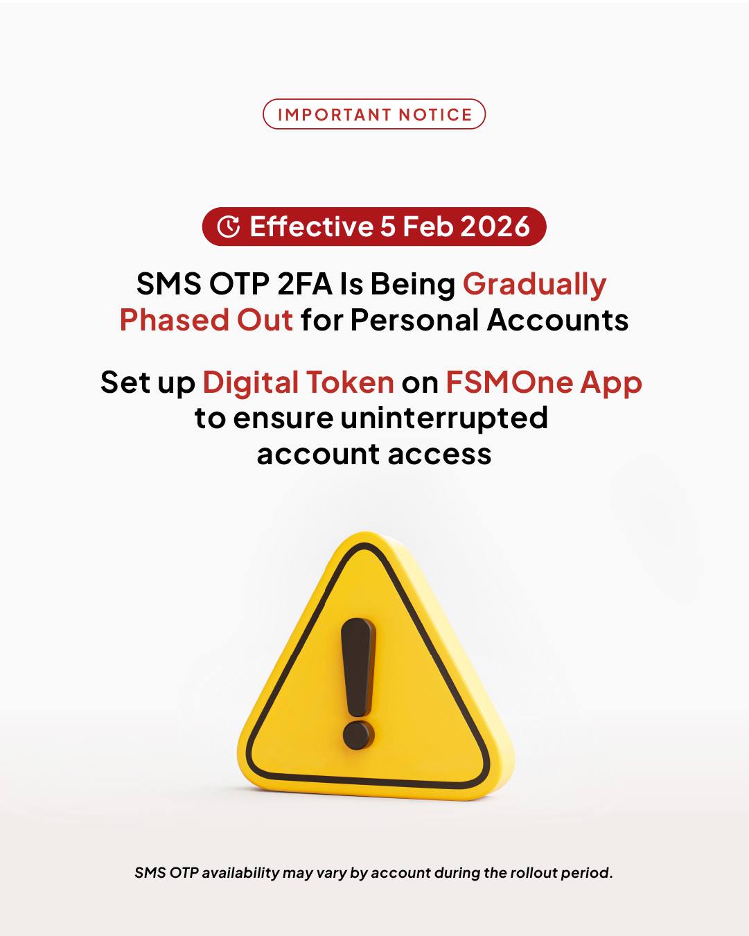 FSMOne Malaysia - 🔐 Important Security Update Effective 5... | Facebook