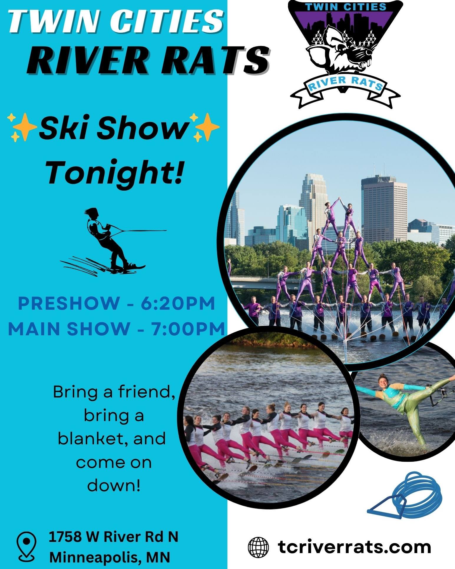 Tonight is your next chance to... - Twin Cities River Rats | Facebook