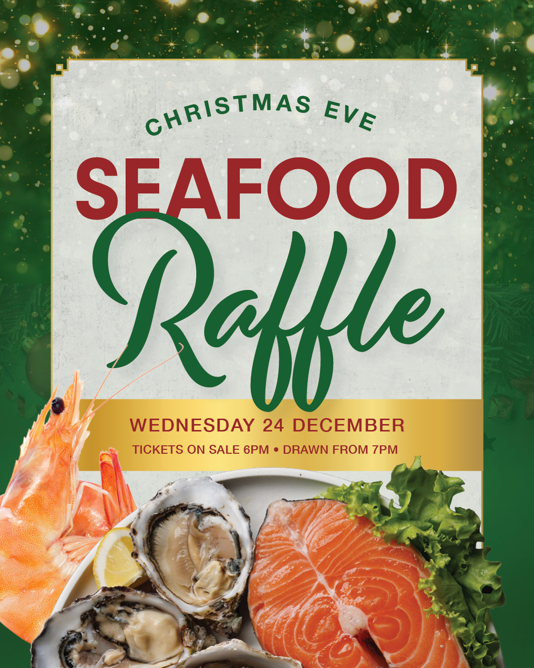 Mounties - 🎄 $1,500 Seafood Raffle at Mounties on Christmas Eve! 🦞🐟 ...