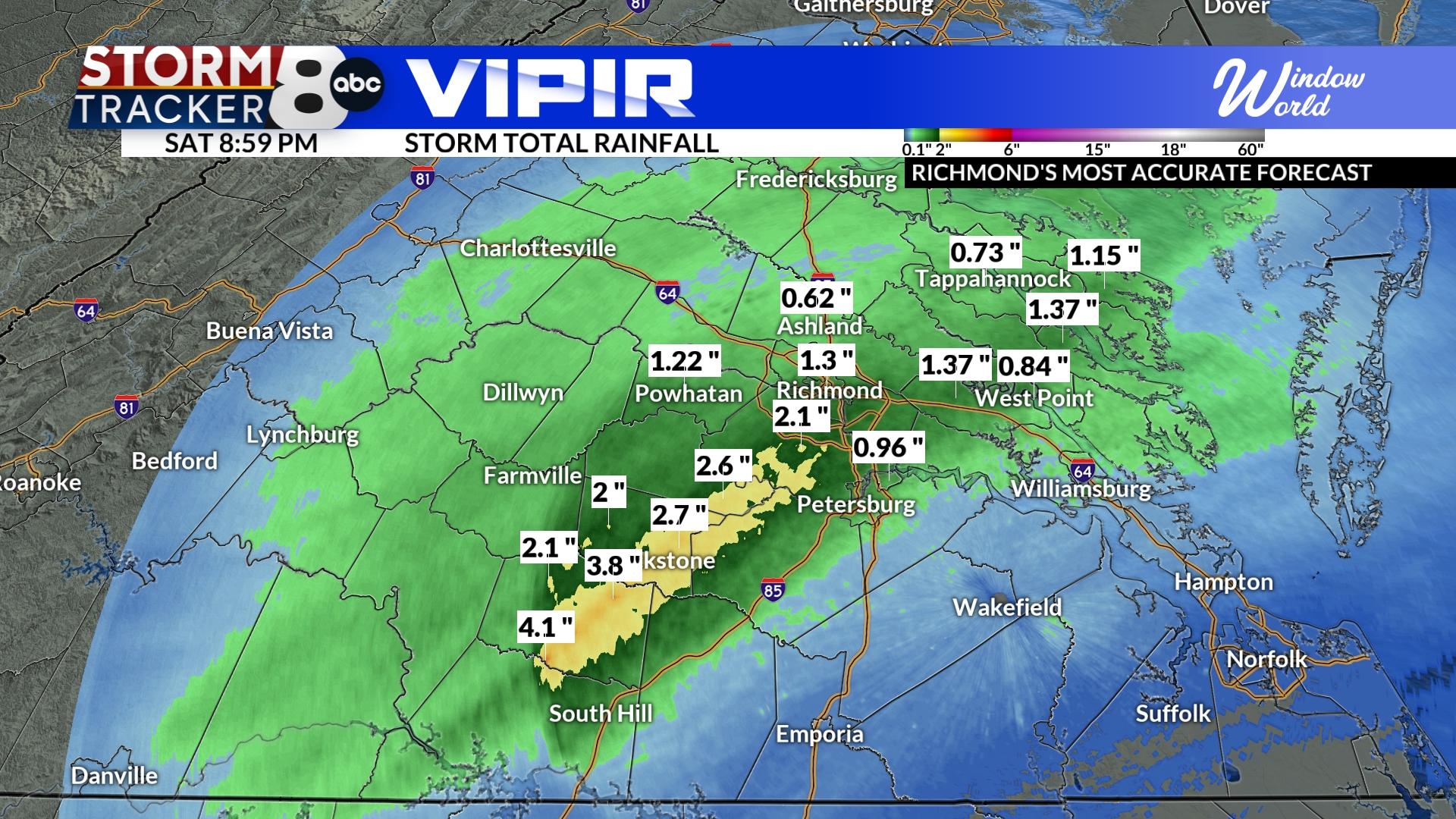 Here are Radar... - Tyler Hall WRIC Weather Specialist | Facebook