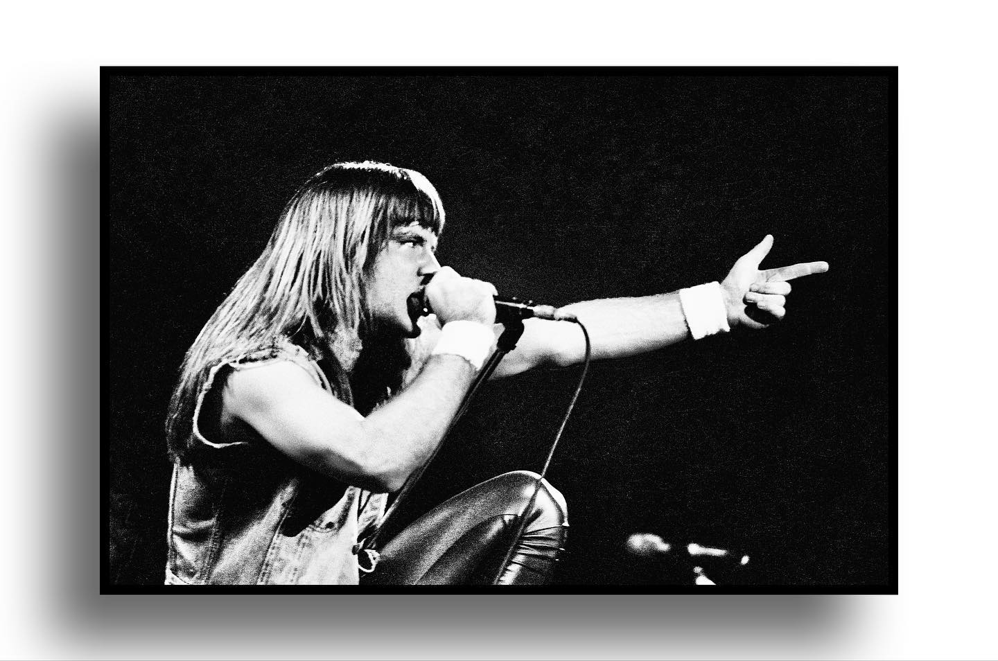 Photographs that I took of Iron Maiden playing at Reading Festival