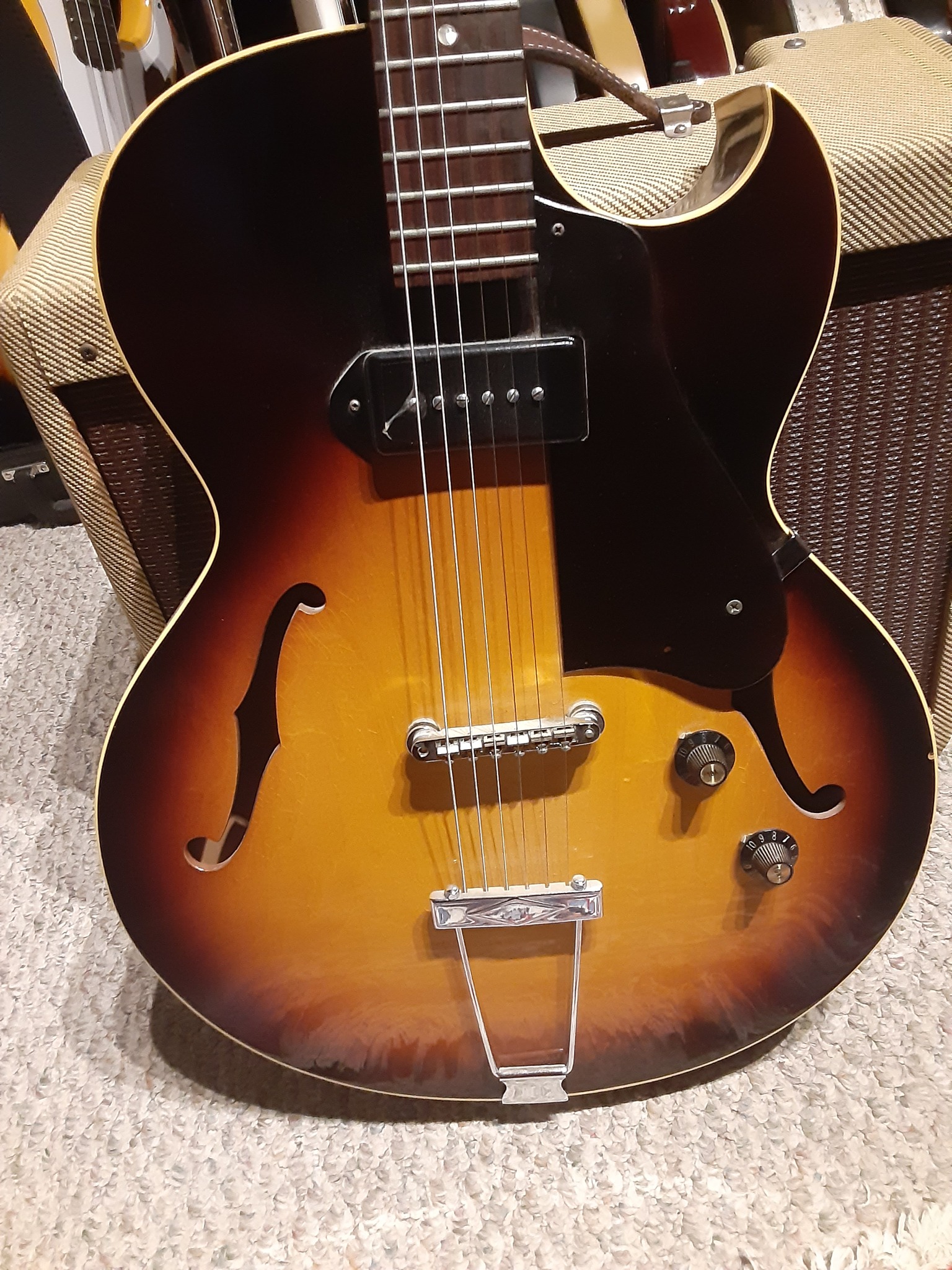 0715-125 ギター 1965 Gibson ES-125C archtop electric guitar for bluesy jazz