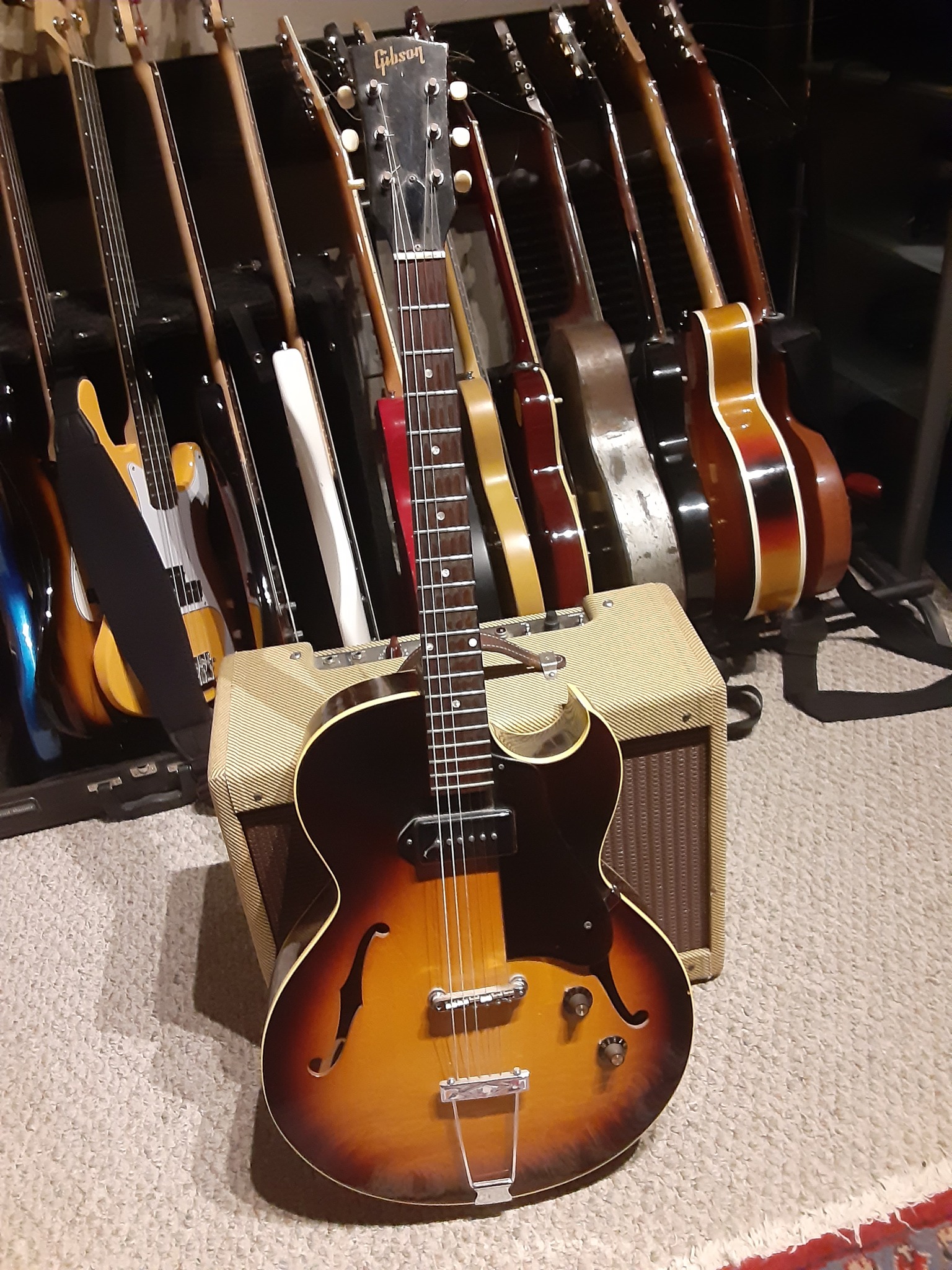 1965 Gibson ES-125C archtop electric guitar for bluesy jazz