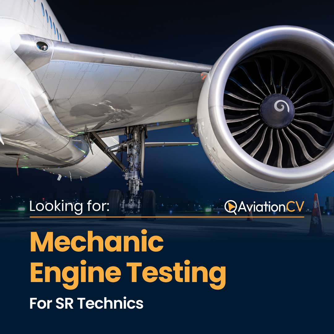 AviationCV.com - 🛠️ SR Technics is hiring Mechanic Engine Testing ...