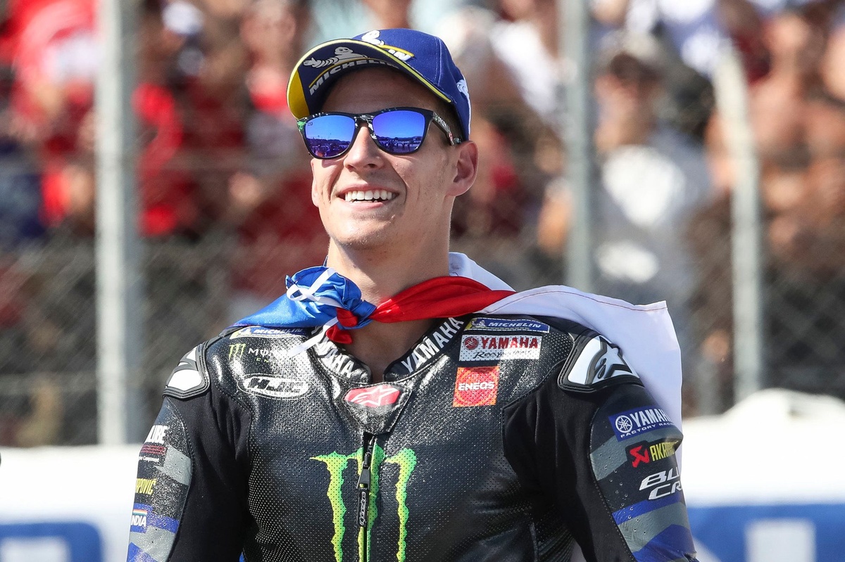 PAR - Fabio Quartararo logró su segundo podio en la temporada de MotoGP ...