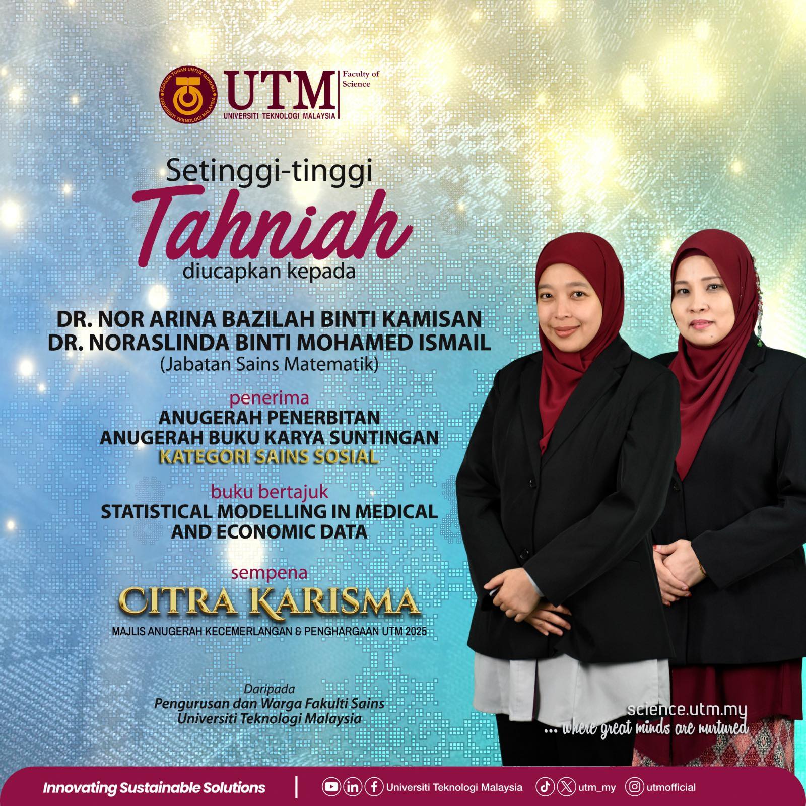 Faculty of Science, Universiti Teknologi Malaysia | Skudai