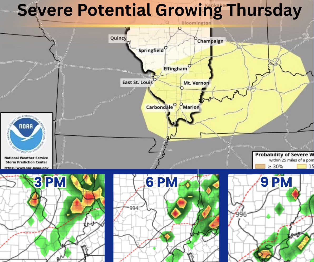 Anthony - Severe Weather potential is growing for Thursday afternoon ...