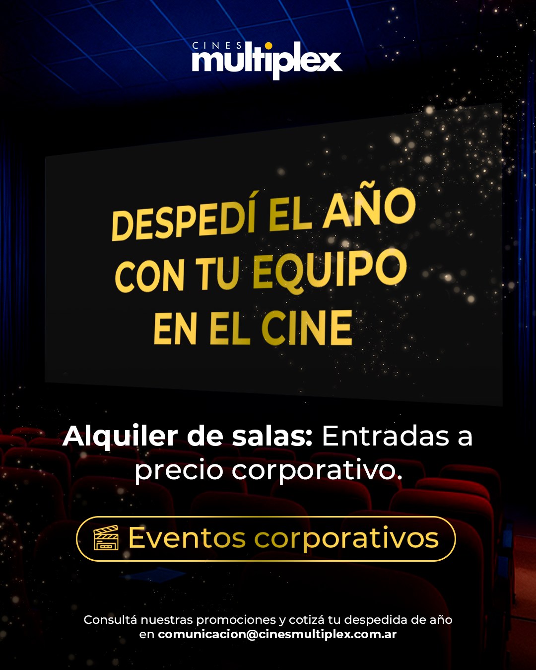 Cines - 🎬 Cerrá el año a lo grande… en el cine. ¿Buscás un lugar ...