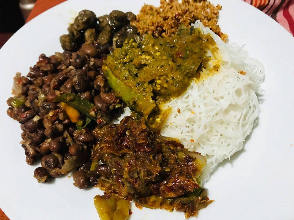Bhagya Ranasinghe - Breakfast/ Lunch/ Dinner - Fried Red Cowpee Rice N ...