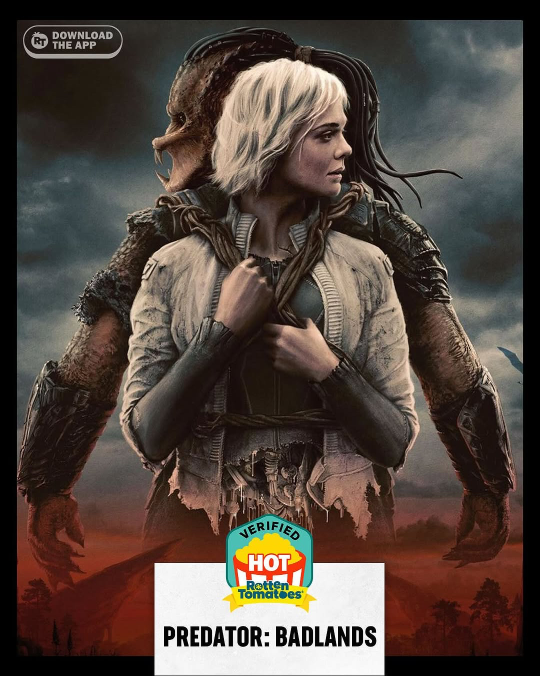 Cinema - Audiences say PREDATOR: BADLANDS is Verified Hot at 95% (as of ...