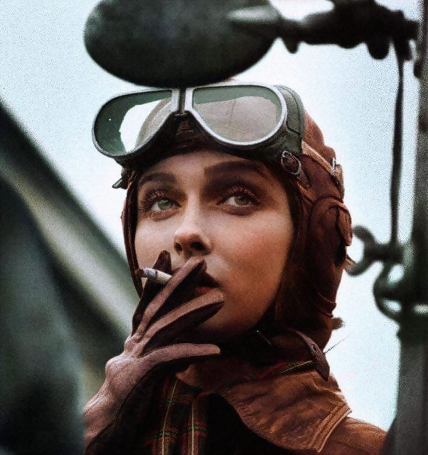 Traces - 23 year old Shirley Slade at Harlingen Army Air Field in ...