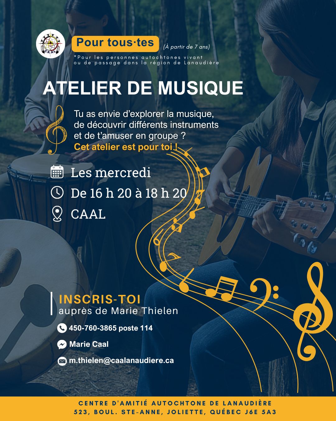 Centre - Tu as envie d’explorer la musique, d’essayer différents ...