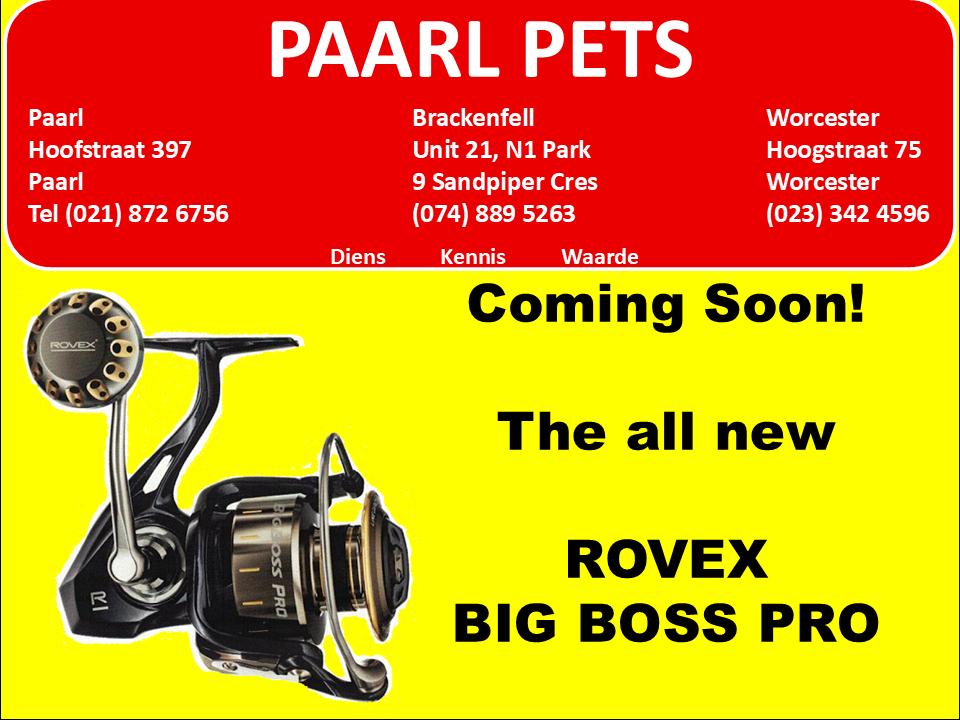 big boss fishing reels Rovex Pro (NEW 2025)  Stil the Big Boss is tuned to dive up to 8 feet with a wide Rovex Big Boss Saltwater Fishing