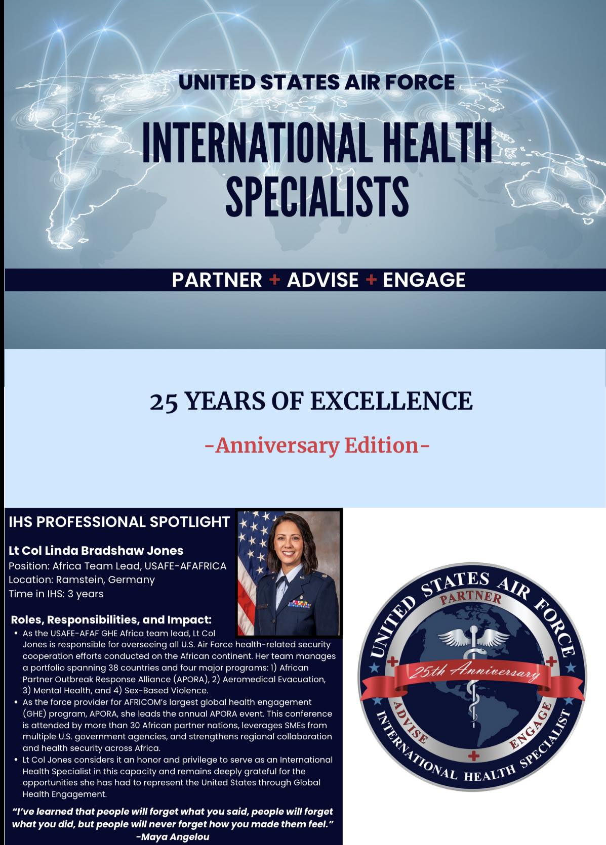 AFMS - International Health Specialist (IHS) Program