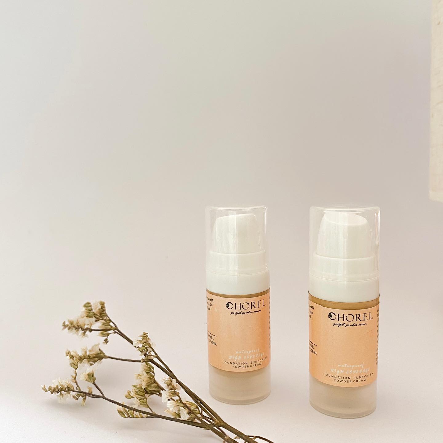 แป้งครีม chorel กันแดดผสมรองพื้น... - Chorel powder cream