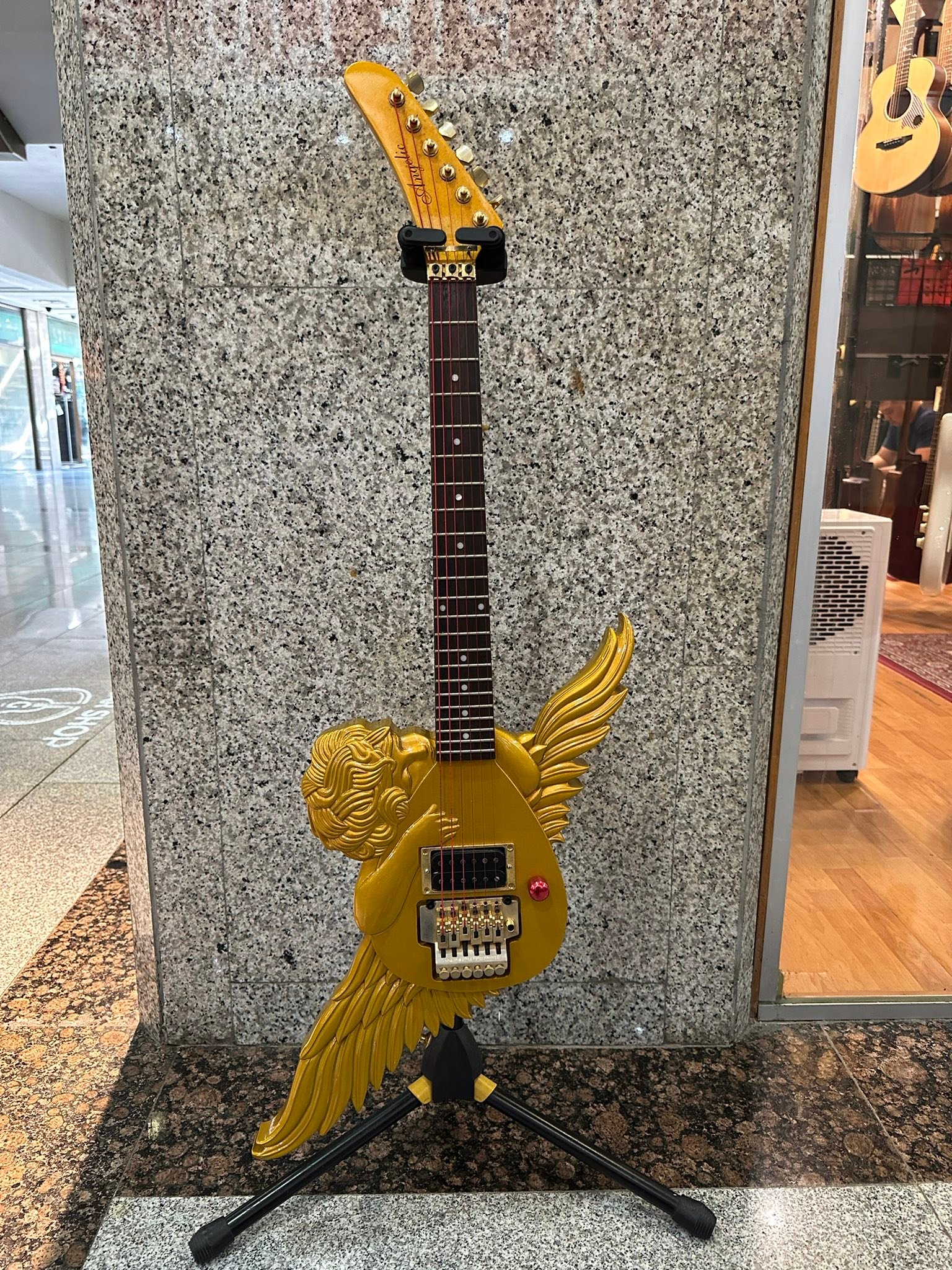 ESP Angelic THE ALFEE Angel Electric Guitar,Rare!