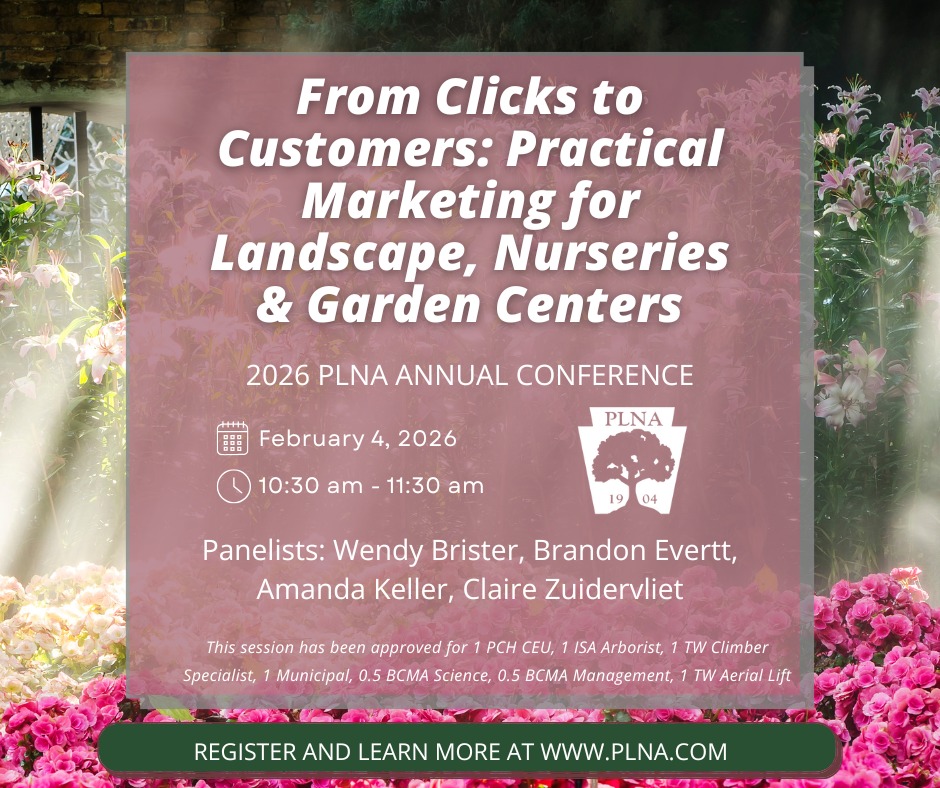 Pennsylvania Landscape and Nursery Association (PLNA) - Thank you PA ...
