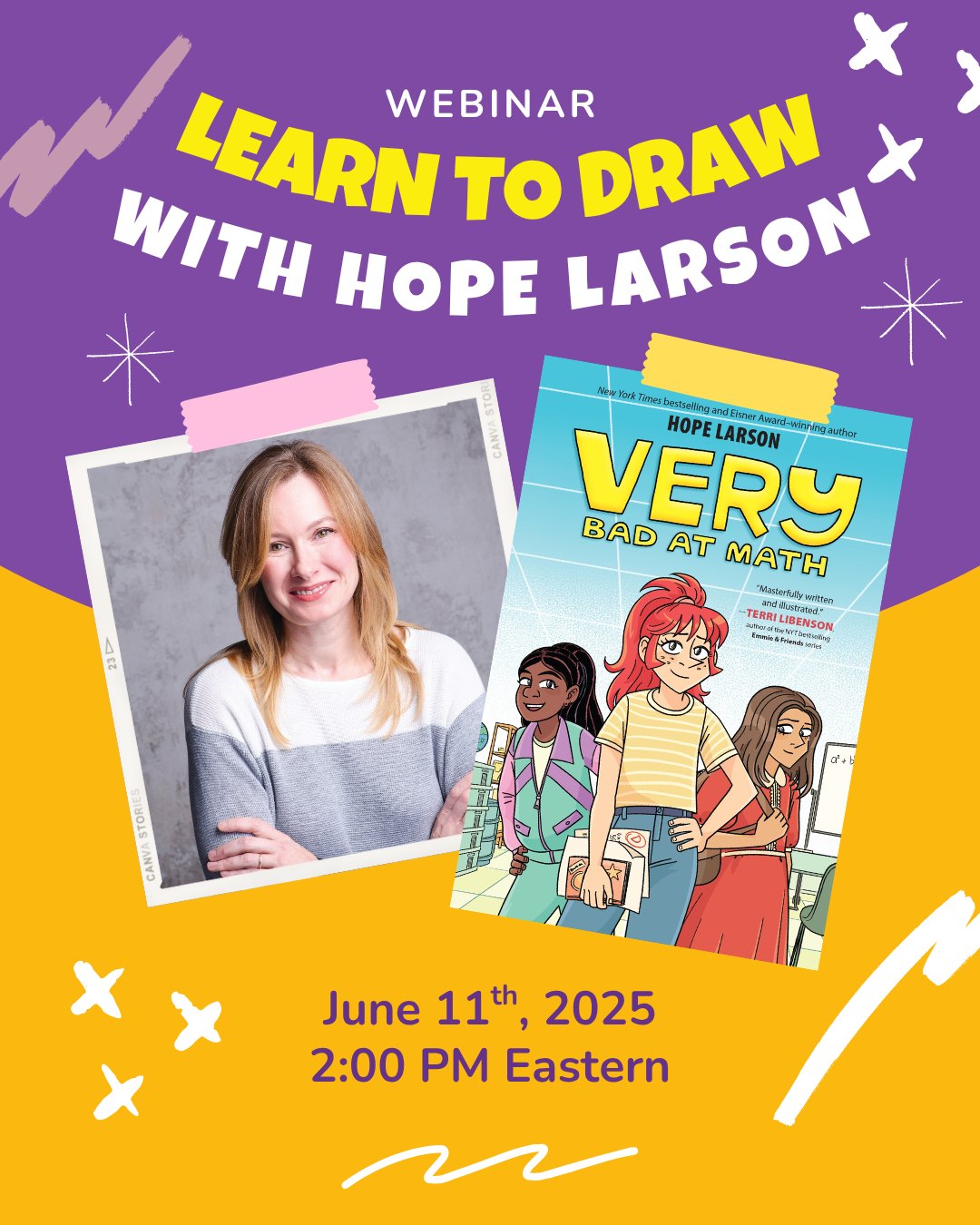Baker - Join Hope Larson - the New York Times-bestselling, Eisner award ...