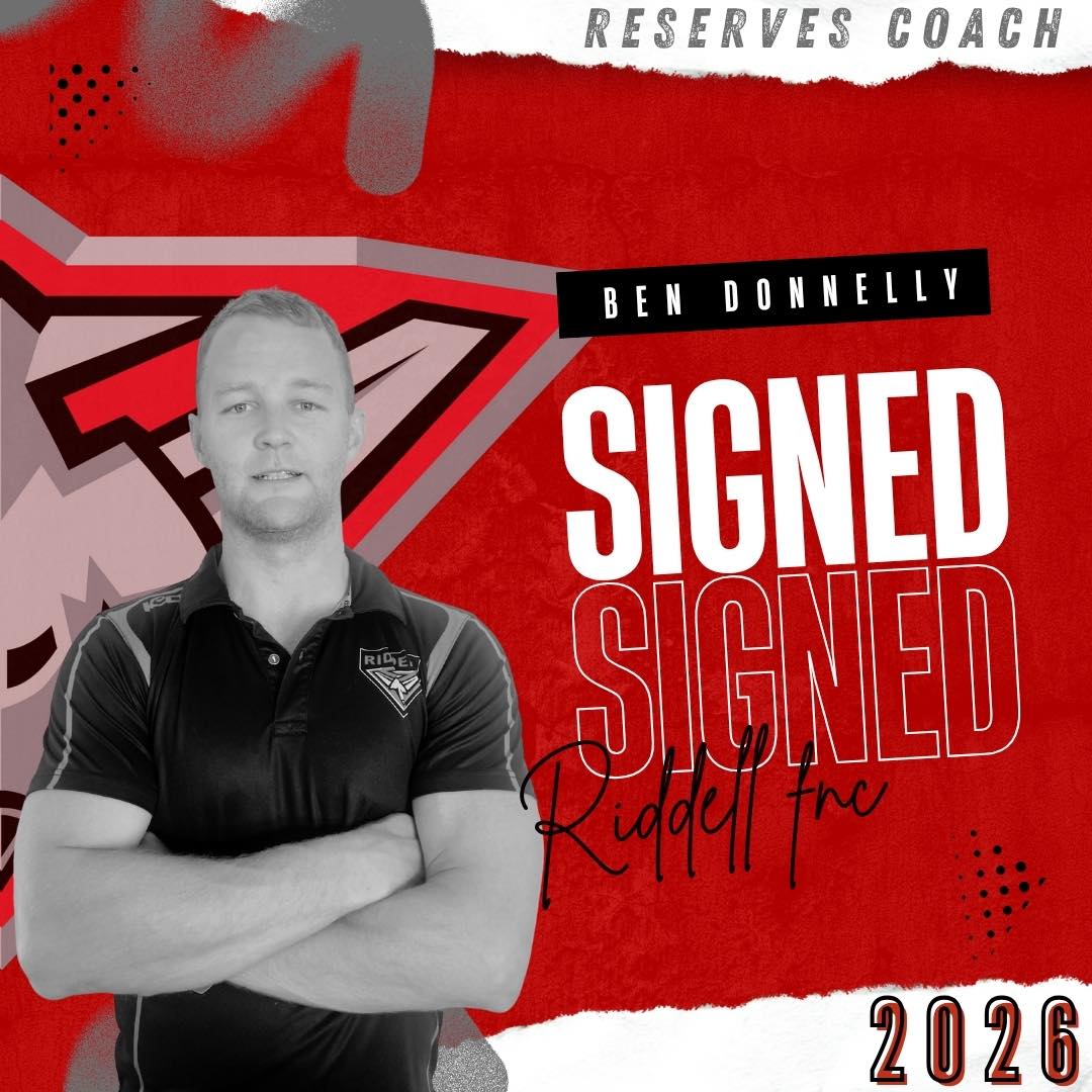 Riddell - 📣2026 Coach Signing🏉 Congratulations Ben Donnelly on being ...