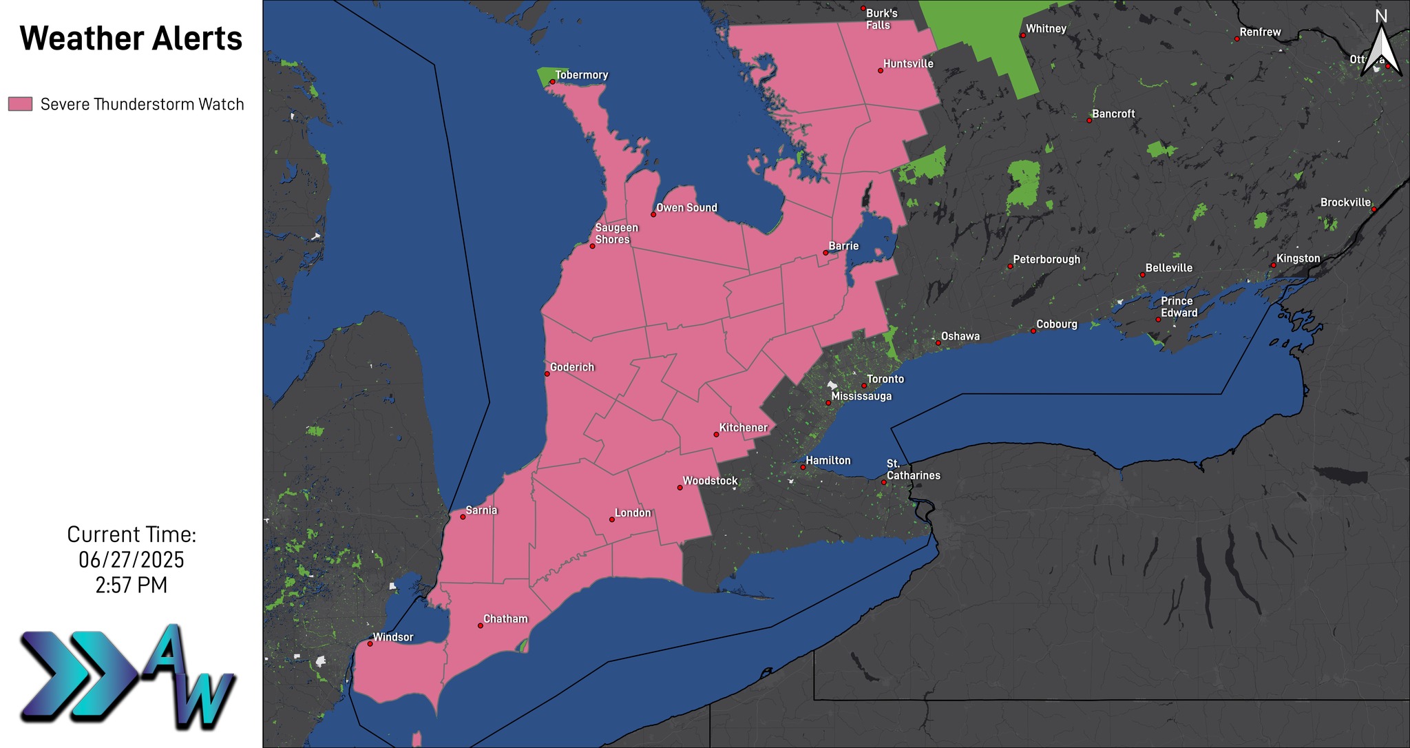 Advance - There will be an Elevated risk for severe weather this ...